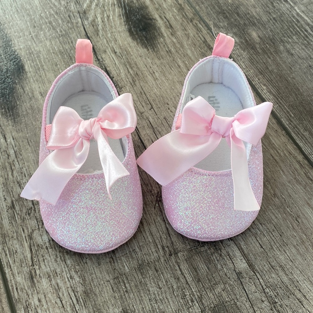 Little me infant girl dress shoes